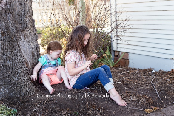 {Creative Photography by Amanda} Cute girls and their Mom 